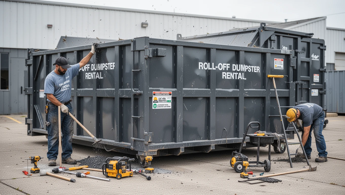Roll-Off Dumpster Rental